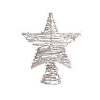 Five-Pointed Christmas Tree Topper Star - and Wood One Size