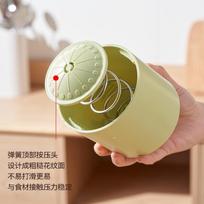 Vegetable Dehydrator Quick Cleaning Dryer Fruit And Vegetable Fruit Press Type Filter Food Strainer Filter For Vegetables Fruits onesize brown