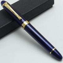X450 Jinhao 18kgp Fountain Pen 05mm Broad Nib Executive Blue Marbled 21 Styles Stationery Schooloffice Supplies Writing Pens Matches the image gray