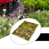 Žolės kuokeliai Modelis Dirbtinės augalijos grupės Diorama Pasidaryk pats Imitacija Klasteris 1/35 1/64 Fall Green black