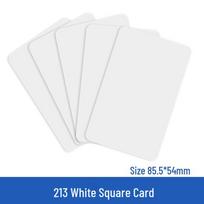 NTAG215 NFC Chip Round Coin Card - 25mm Diameter RFID Induction Game Card white