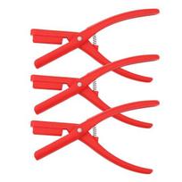 Vėžių kiautų replės Maistinio plastiko Jūros gėrybių atidarytuvas įrankis krevetėms lengvai nulupti 3pcs raudona