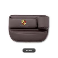KWPV2 Automobilio Odinių Sėdynių Tarpo Organizatorius Su Puodelio Laikikliu Porsche Cayenne Panamera Macan 911 718 Taycan Boxster Cayman 918 Pajun gray