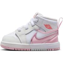 Jordan 1 Mid RM EasyOn White Fire Red Pink Foam (TD) 25 white