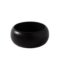 Hip Hop Exaggerate Bangles Geometric Wood Hand Ring Creative Chunky Bracelets Women  Women Black Wide black