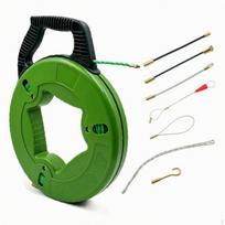 4.5 Mm Fiberglass Cable Puller | Compact HandHeld Design, with Reel, for Electrical 4.5MM 50M