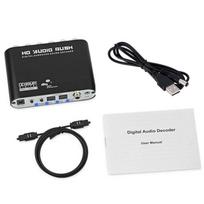 5.1 kanalų Dts Dolby/ac-3 skaitmeninis garso dekoderis Stipraus mobilumo pluošto bendraašis RCA analoginis keitiklis Host+cable+optical fiber
