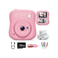 HangRui momentinis fotoaparatas vaikams H9 Pink