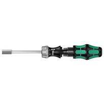 Wera Kraftform Kompakt Ratchet Screwdriver 27 RA, 6mm Slot, Silver black