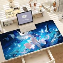 Game Wuthering Waves Shorekeeper Mouse Pad Anti Slip Rubber Edge Locked Thickened Laptop Gaming Desk Mat 800x400x2mm