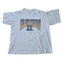 Vintage 1990s Doom II PC Gaming ID Software Promo T-shirt. 130 gray