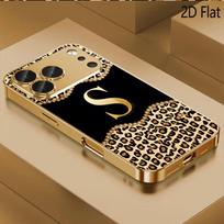 letterS print Patterned tempered glass design for iPhone16 17 Pro Max 15 14 13 12 11 ProMax Phone Case Camera Cover Shockproof H iPhone 8