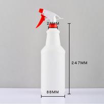 500ML/1000ML Tuščias konteineris Nešiojamas purškimo buteliukas Papildomas PE/Plastikinis purkštuvas Skaidrus Daugiafunkcinis Sodininkystės reikmenys