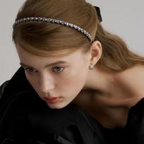 Jean Paul Clarisse Metal Daisy Hairband JC044HB gold brown