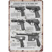Victory Colt Metalinės skardinės lentelės  Vintažinė sienų dekoracija Meno plakatai vyro urveliui Namų kavinei Sodo klubui Barui Alinėi Geležies tapyba W 20x30cm（7.8x11.8inch） gray