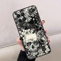 Horror Skull Gothic For Honor Magic 8 6 7 Pro Case For Honor 400 Lite 200 50 70 90 X8c X8b X9a X9b X9c X9d Win RT Honor Magic8 Lite gray