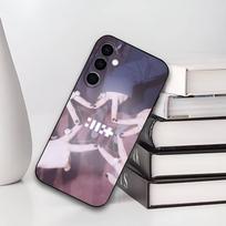 K-POP I-ILLIT dėklas telefonui Samsung Galaxy A73,A72,A71,A70,A53,A52,A51,Minkštas silikoninis juodas dangtelis Samsung a51 4g gray