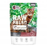 Raw Paleo Sterilized Cat guliašas sterilizuotoms katėms su tunu 100 g