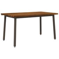 vidaXL Kvadratinis valgomojo stalas 140 x 90 x 75 cm