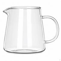 HeatResistant Borosilicate Glass Gongdaobei Tea Pitcher for Kung Fu Ceremony Transparent 750ml Transparent 950ml