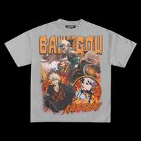 Katsuki Bakugou Tee My Hero Academia T-shirt Women's Men's Oversized Streetwear Y2k Hip Hop Harajuku Short Sleeves High Quality Female Male Clothing XXXXL įvairiaspalvis