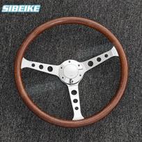 15inch 380mm Wood Style Steering Wheel Universal Classic Retro Car Sports Steering Wheel D