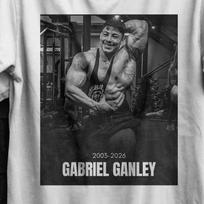 Gabriel Ganley Shirt,Bebezinho T-Shirt,Inspired Gym Shirt,Gabriel Ganley Vintage Bootleg,Tribute Training Tshirt,Bodybuilding Workout Tee,6 100 gray