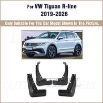 For Volkswagen VW Tiguan R-line 2019-2026 and L-phev 2019-2023 Fender Mudflaps Splash Guards Mudguards Mud Flaps