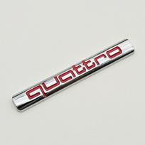 3D Metalinis Logotipas Quattro Lipdukas Automobilio Emblema Ženklelis Audi A1 A2 A3 A4 A5 A6 A7 A8 8P B6 B7 B8 Q2 Q3 Q4 Q5 Q7 TT S3 S5 Priedams