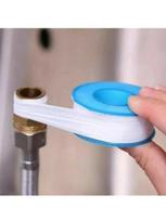 10Pcs PTFE Plumbing Thread Seal Tape Oil-Free Leakproof Sewer Plug Water Pipe Faucet Repair Tool Adhesives Sealants 3PCS mėlyna