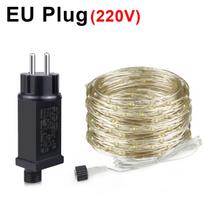 ES Kištukas LED Girlianda Varpeliai Kalėdinė Lemputė Kalėdų Vakarėliui Vestuvių Dekoravimui 10M/20M/30M/50M/100M LED Varinės Vielos Varpelių Girlianda 30M
