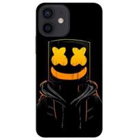 DJ Marshmallow dėklas telefonui IPhone 13 12 11 Pro Max Mini Xs X Xr 7 8 6 6s Plus Se 2020 Atsparus smūgiams Aukštos kokybės dangtelis iphone 6s plus black