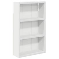 vidaXL Vonios sieninė spintelė Baltas 30 x 10 x 50 cm Dirbtinė mediena