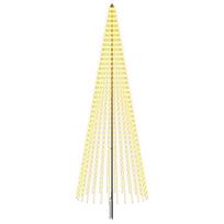 vidaXL LED Kalėdų medis EKENAS 385 cm 1148 LED Šilta balta Geležis