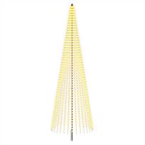 vidaXL LED Kalėdų medis EKENAS 485 cm 1632 LED Šilta balta Geležis