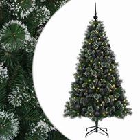 vidaXL Dirbtinė kalėdinė eglutė su rutuliuku 240 cm 300 LED
