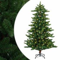 vidaXL Dirbtinė Kalėdų eglutė 120 cm 150 LED Šilta balta