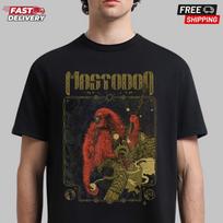 Mastodon Voyager T-Shirt, Heavy Metal Band Shirt, Gift for Fans Unisex T-Shirt S black