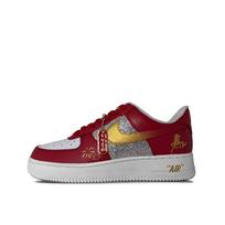 Nike Air Force Golden Horse Welcomes Wealth Leather Abrasion Resistant Slip Resistant Low top Skateboard Shoes Men's CW2288-111(TeamJ) 40 brown