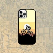 Kalnų dviračio dviračio MTB telefono dėklas IPhone 16e,16,15,Pro,Max,14,Plus,13,12,11 Magesafe magnetinio belaidžio įkrovimo dangtelis iPhone11PROMAX