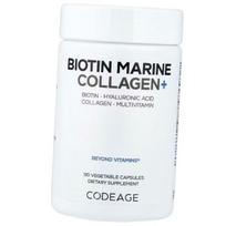 Marine Collagen with Biotin, Biotin Marine Collagen plus, Codeage 120 veg caps (68705001) 120vcaps