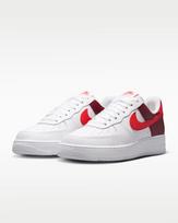 IR0872-101 Nike Air Force 1 '07  White/Light Crimson  (Women's) 7.5 white