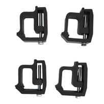 Truck Topper Ladder Rack Clamp Heavy Duty Campers Shell Clamp Replacement for Ram 1500 2500 3500 Black juoda