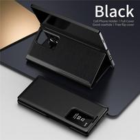For Samsung Galaxy Z FOLD 8 Ultra 5G Case Smart View Window Flip Leather Case For ZFold 8 Fold8 Ultra With Card Slot Cover Galaxy Z Fold 8 Ultra black