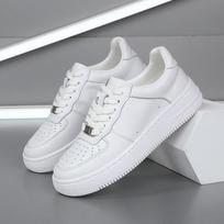Air Force board shoes No. 1 couple autumn and winter men's shoes low-top leather women's shoes men's casual shoes 40 women gray