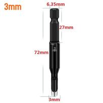 1pc 71mm Leather Hole Punch Hex Shank Adapter For Electric Drill Hollow Punch Leather/ Belt Punching Accessories black