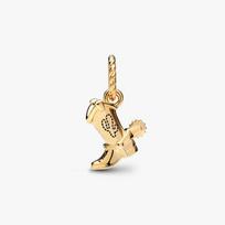 Pandora Disney Pixar Žaislų istorija Kaubojaus Bato pakabukas 764606C01 14 karatų paauksuotas beige