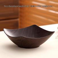 1Pcs Japanese Jujube Wood Natural Grain Melon Fruit Dish Round Wooden Plate For Family Gathering Snack Tableware A2