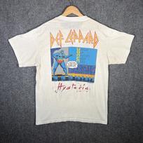 Vintage Def Leppard Shirt Mens Large White 80s 1988 Hysteria Women Of Doom Comic Unisex T-Shirt XL gray