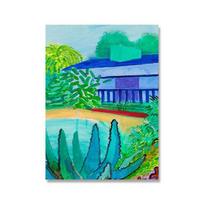 David Hockney drobės paveikslai Sodo galerija Gėlės Plakatai ir spaudiniai Sienos meno paveikslai svetainės dekoravimui Cuadros 60X90cm Unframed